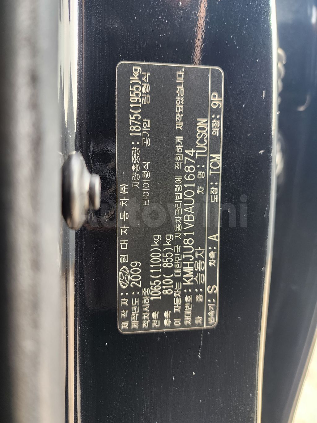 Hyundai Tucson 2010 ID: V016874